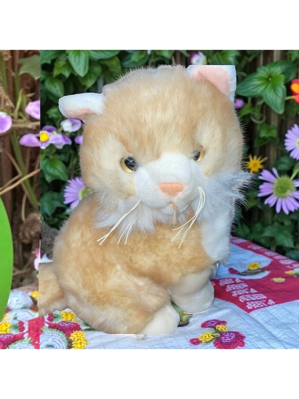 Dan Dee Plush Kitty Cat Stuffed Animal Collectors 10" Baby Shower Nursery Gift